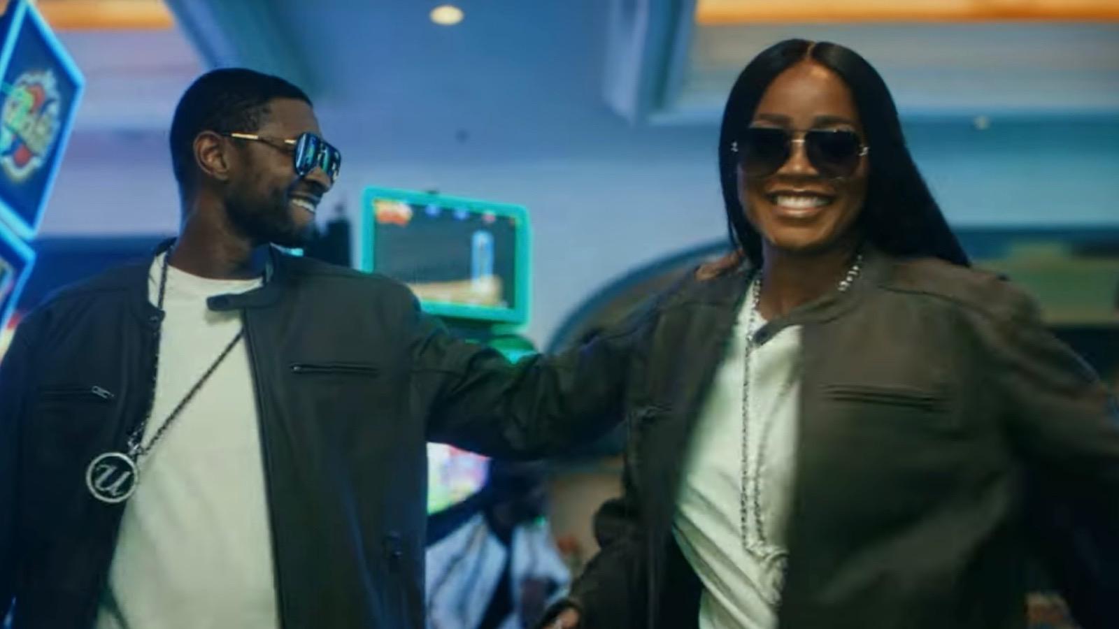 Keke Palmer and Usher star in new music video "Boyfriend."
