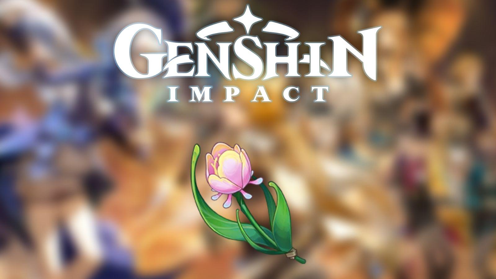 Genshin Impact Rainbow Rose