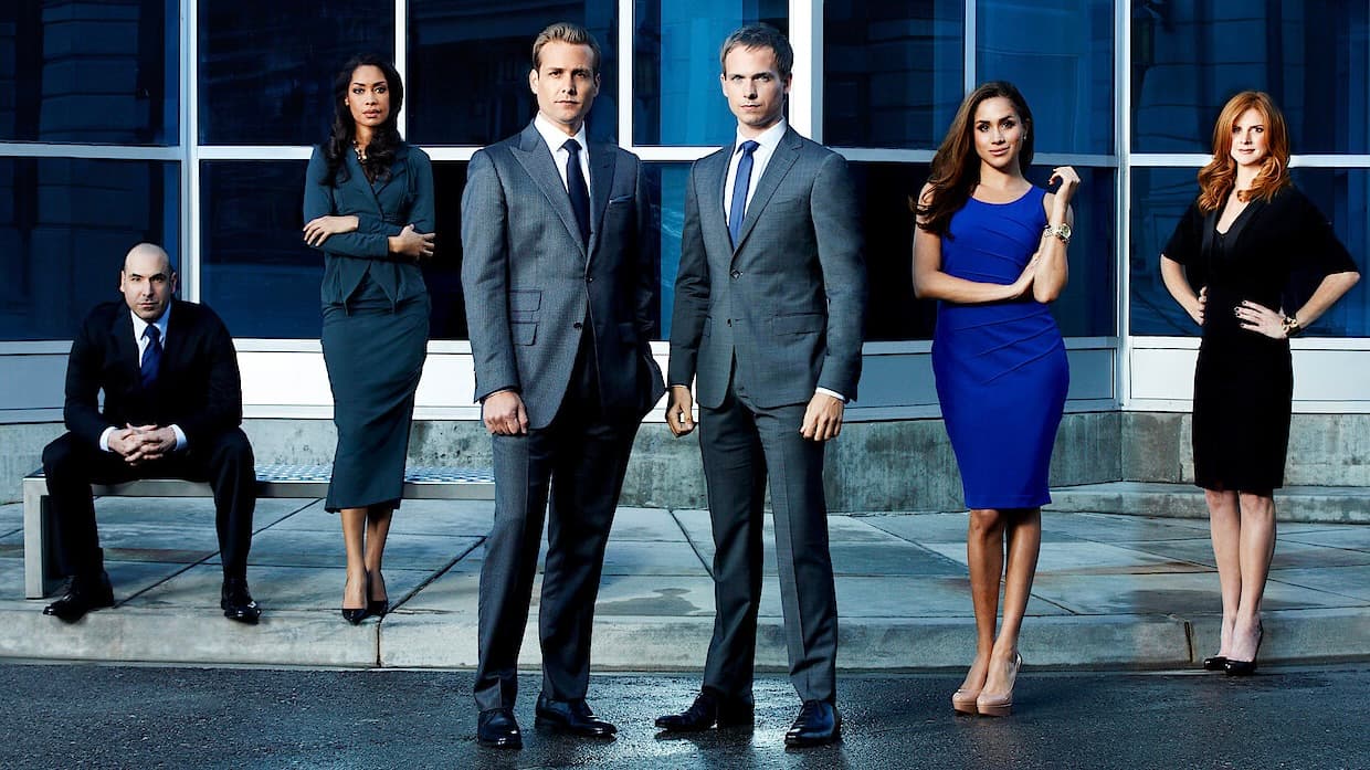The cast of Suits.